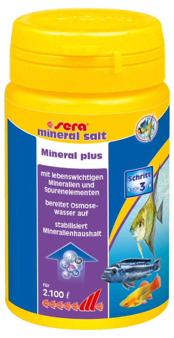 Sera Mineral Salt 105 g – stabiliserer vandets mineralbalance